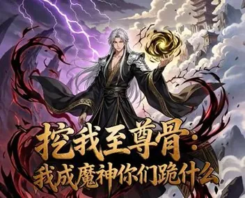挖我至尊骨、我成魔神你们跪什么动态漫画